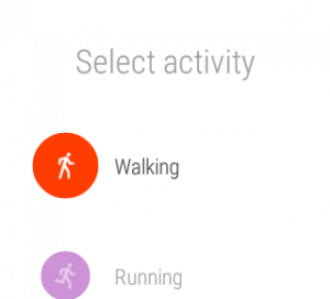 Google Fit Activity Tracking in Android Wear