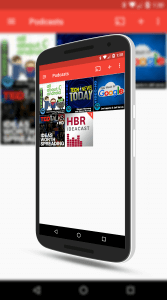 Subscribed Podcasts in Pocket Casts
