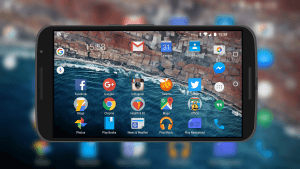 Android Landscape View