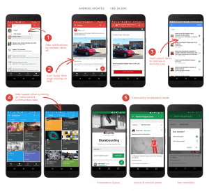 Google+ 7.3 for Android Updates