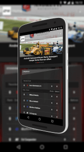 IndyCar for Android Home