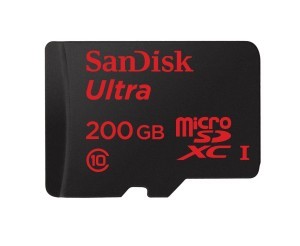 SanDisk 200GB MicroSD