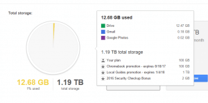 Security Bonus on Google Drive