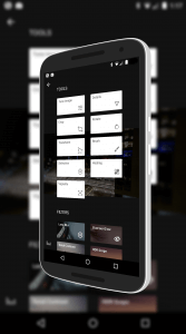 Filters in Snapseed