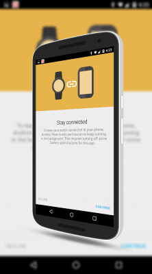 Disabling Battery Optimization in Android Wear