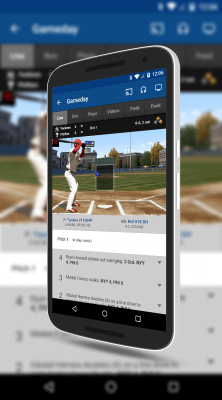 Gameday in MLB At Bat