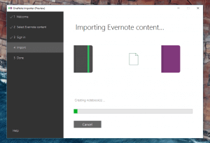 OneNote Evernote Import Tool