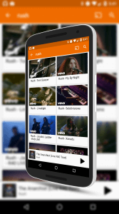Video Searching in Google Play Music