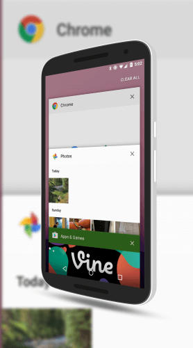 Clear All Apps in Android Nougat