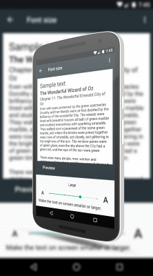 Improved Accessibility in Android N