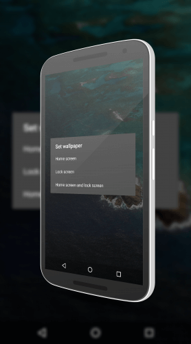 New Wallpaper Settings in Android N
