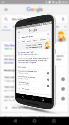 Podcast Search and Playing in Google Search