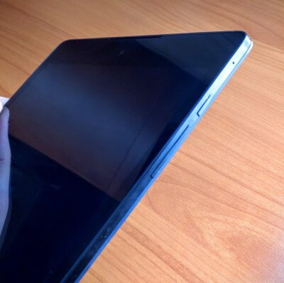 Power & Volume Rocker on the Nexus 9
