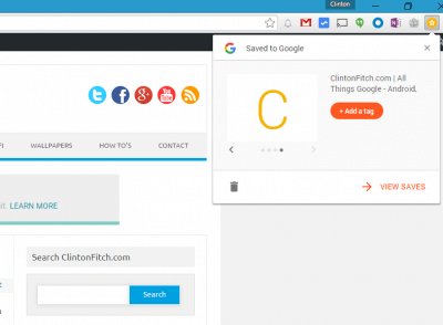Save to Google Chrome Extension