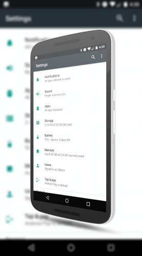 Separate Memory and Storage in Settings