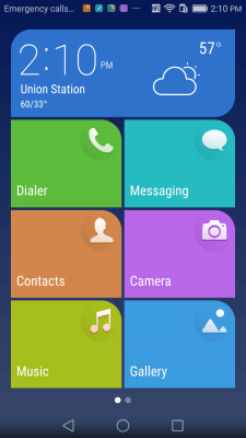 Simplified Emui UI