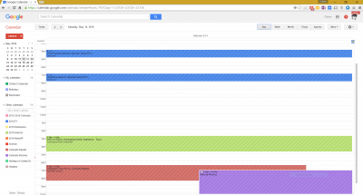 Locations in Google Calendar