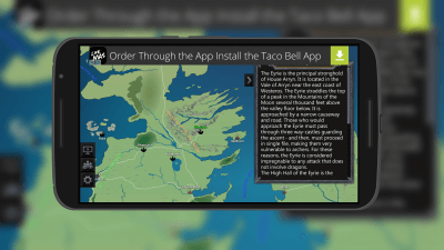 Map of Game of Thrones for Android