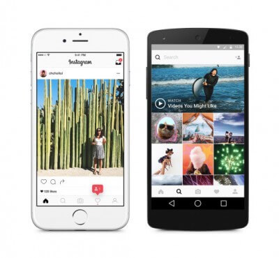 New Instagram UI