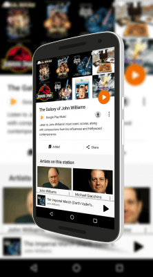 The Galaxy of John Williams Radio Station on Google Play Music