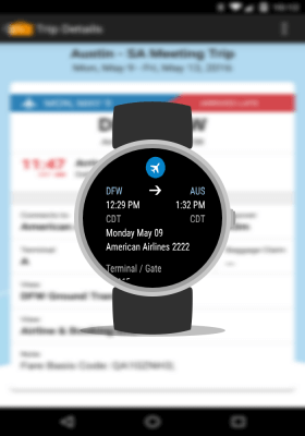 TripIt Android Wear Support