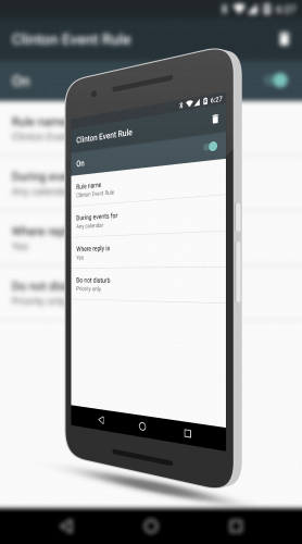 Event Based Do Not Disturb in Android