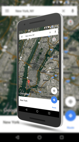 Improved satellite images in Google Maps