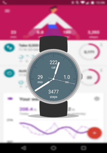 New Google Fit Watch Face