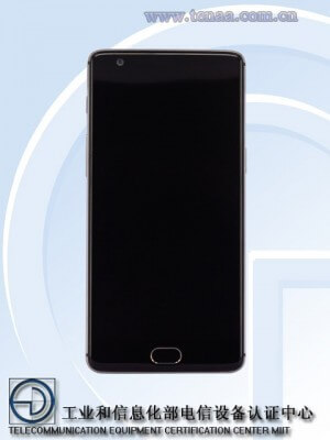 OnePlus 3 Render from TENAA