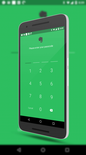 Setting Up A Passcode in Evernote