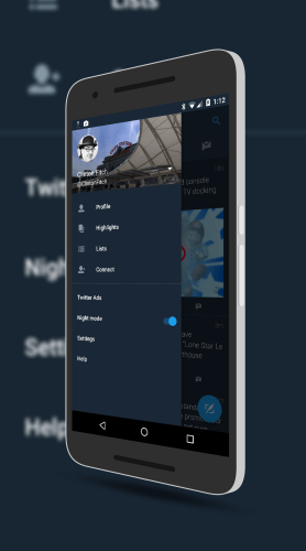 Twitter Night Mode for Android