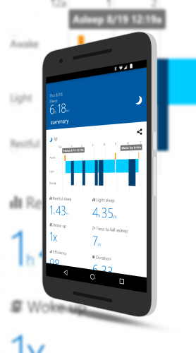 Data Detail in Microsoft Health