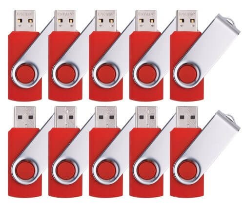 Enfain 16GB USB 10 Pack