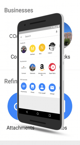 Google Inbox New Search Tool