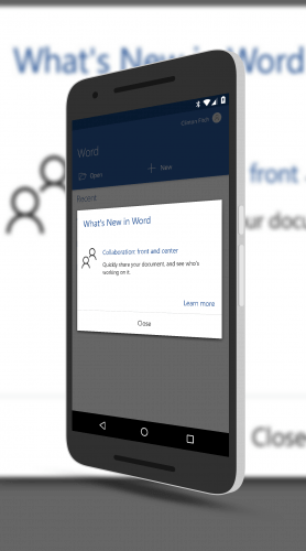 Improved Collaboration in Microsoft Office
