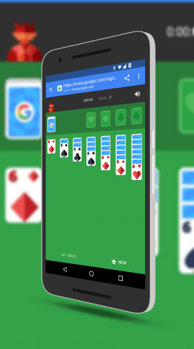 Solitaire in Google Search