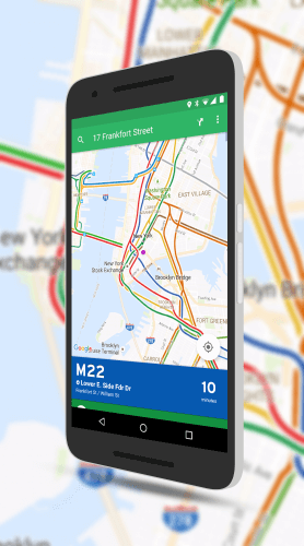 Transit Maps in Transit App for Android