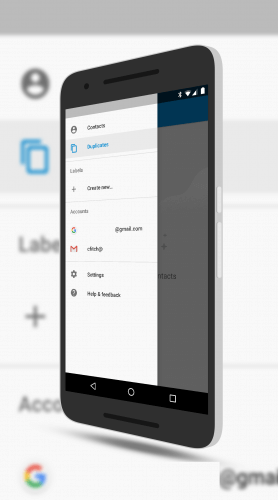 Duplicate Finder in Google Contacts for Android