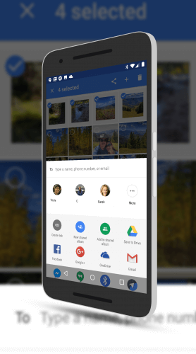 Google Photos Sharing with Contacts