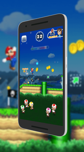 Will this be how Super Mario Run looks on Android?
