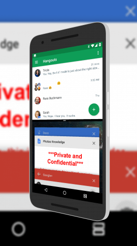 Switching Between Apps in Multi-Windows View