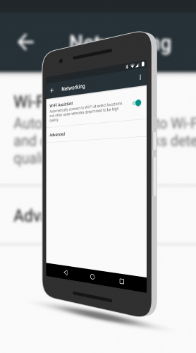 Wi-Fi Assistant on the Nexus 6P