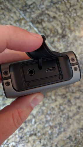Aux Port and Micro USB Charging Port