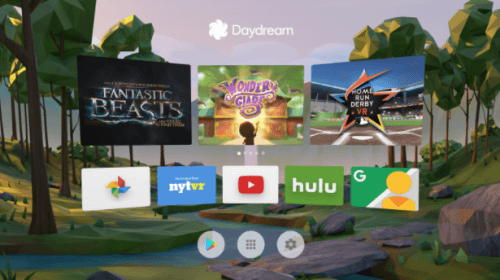Google Daydream Interface