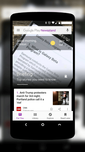 Google Play Newsstand