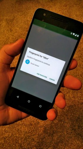 Mint Fingerprint Support