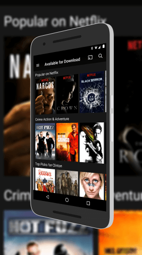 Netflix Download Option for Content