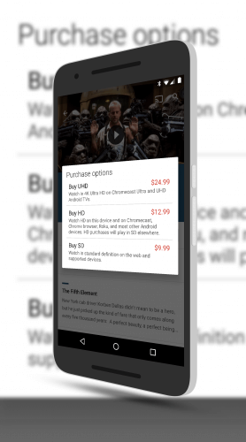 UHD Movies in Google Play Movies & TV