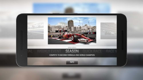 F1 2016 Main Menu