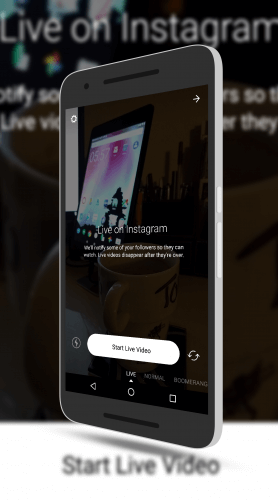 Instagram Live Stories